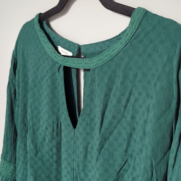 Maurices Green Long Sleeve Blouse - Picture 2 of 7